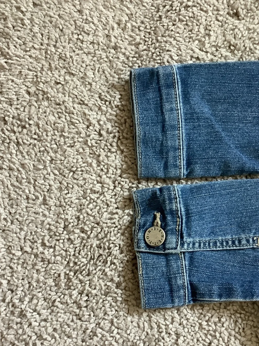 United Colors Of Benetton Light Blue Denim Jacket